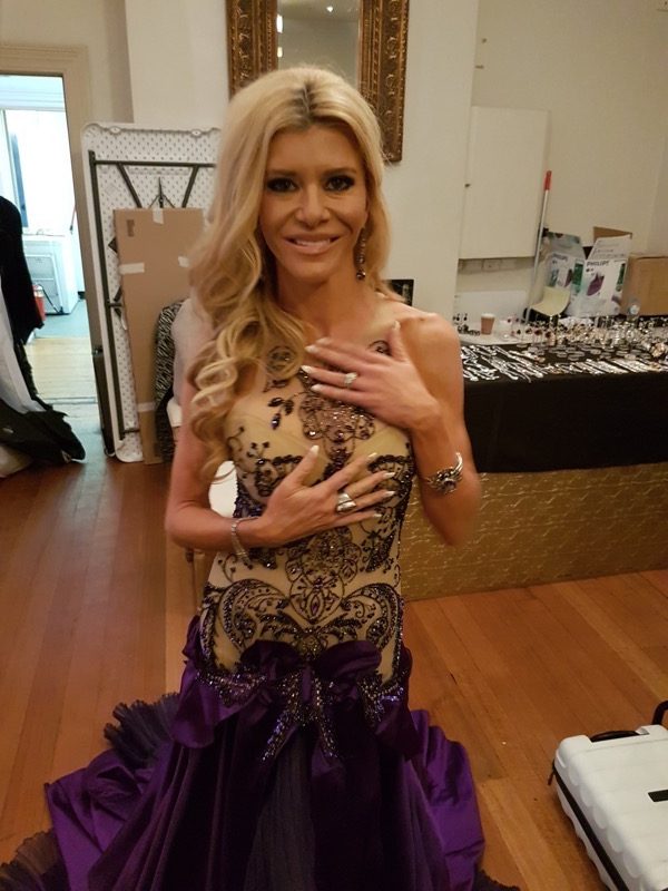 Gamble Breaux, The Real Housewives of Melbourne, wearing Redki Couture Jewellery, featured in New Idea