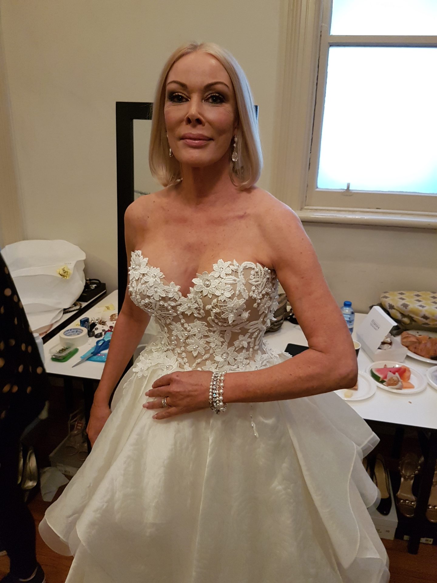 Janet Roach, The Real Housewives of Melbourne, wearing Redki Couture Jewellery, featured in New Idea
