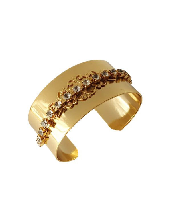 3cm wide cuff bracelet, Clear Crystal lace metal gold Cuff Bracelet, cuff bracelet australia, cuff bracelet with Clear crystals gold lace metal, cuff bracelet, fashion-bracelet, Clear crystal gold cuff bracelet, Clear Crystal cuff bracelet, handmade jewellery jewelry, Clear crystals, Clear crystals bracelet, wide gold cuff bracelet, womens cuff bracelet, 3cm wide gold cuff bracelet, 3cm gold cuff bracelet, cuff bracelet australia, cuff bracelet with stones, cuff-bracelet, large cuff bracelet, fashion-bracelet, gold crystal bracelet, gold cuff statement bracelet, gold metal cuff bracelet, gold cuff bracelet, handmade jewellery jewelry, large gold cuff bracelet, crystal cuff bracelet, crystal bracelet, wide gold cuff bracelet
