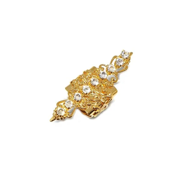 NIGHTFALL GOLD CRYSTAL FILIGREE RING