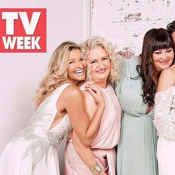 Cast of Wentworth win gold logie, Celia Ireland, Sigrid Thornton, Katrina Milosevic, Kate Jenkinson, featured in TV Week photoshoot