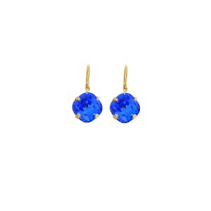 Remi Peacock Blue Petite Earrings, Petite, Redki Couture Jewellery