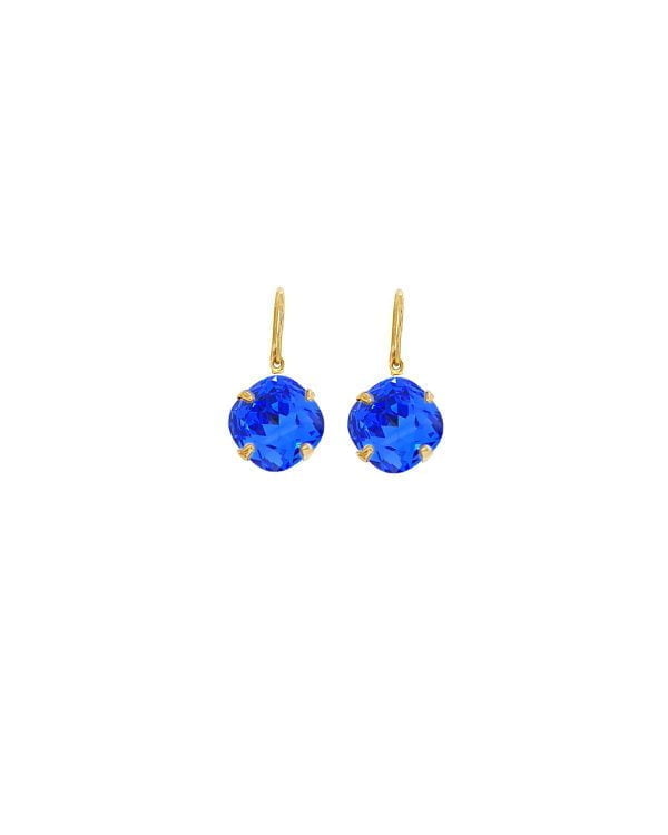 Remi Peacock Blue Petite Earrings, Petite, Redki Couture Jewellery