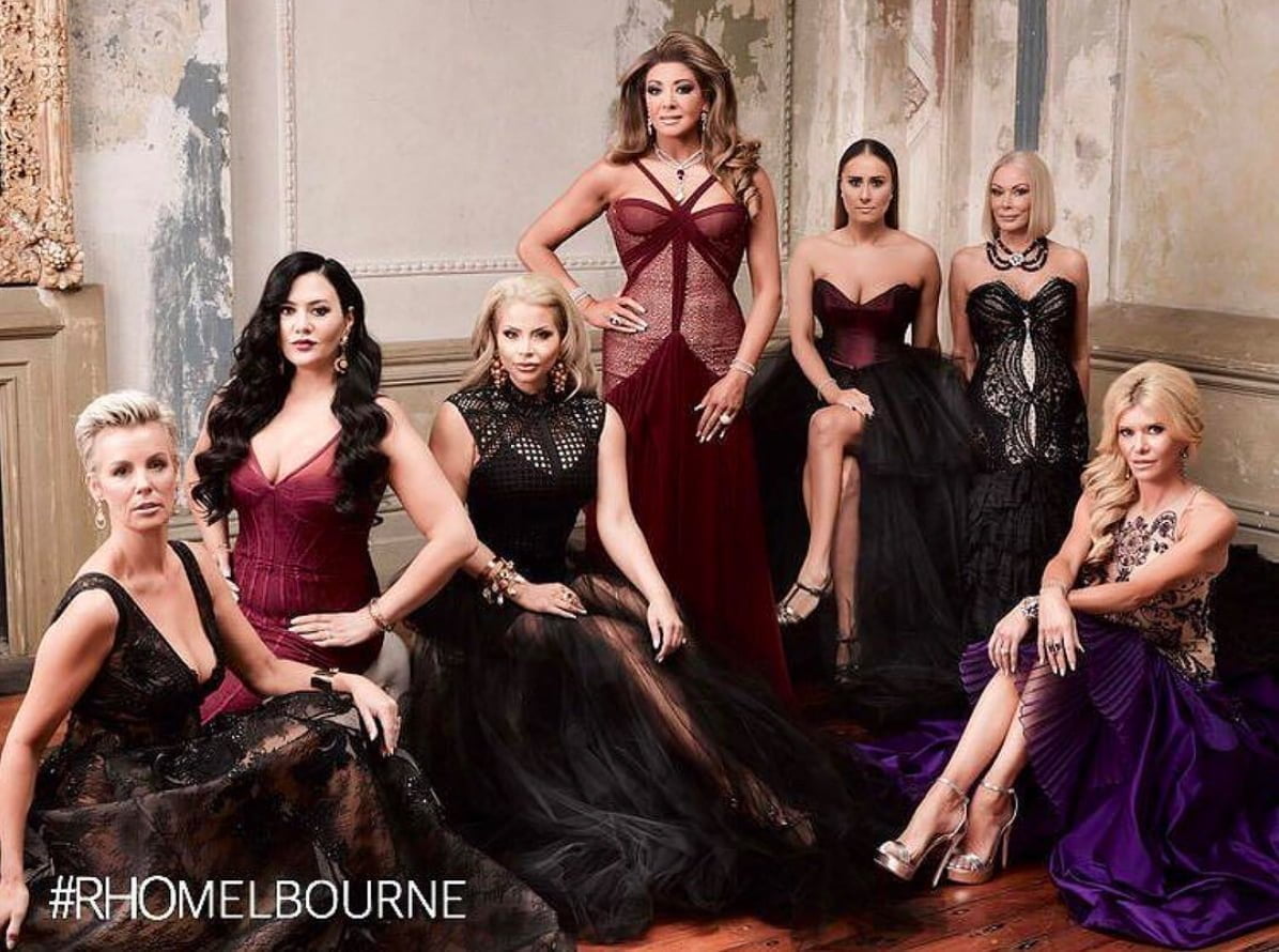 The Real Housewives of Melbourne, jewellery for a photoshoot for the housewives of melbourne wearing Redki Couture Jewellery
