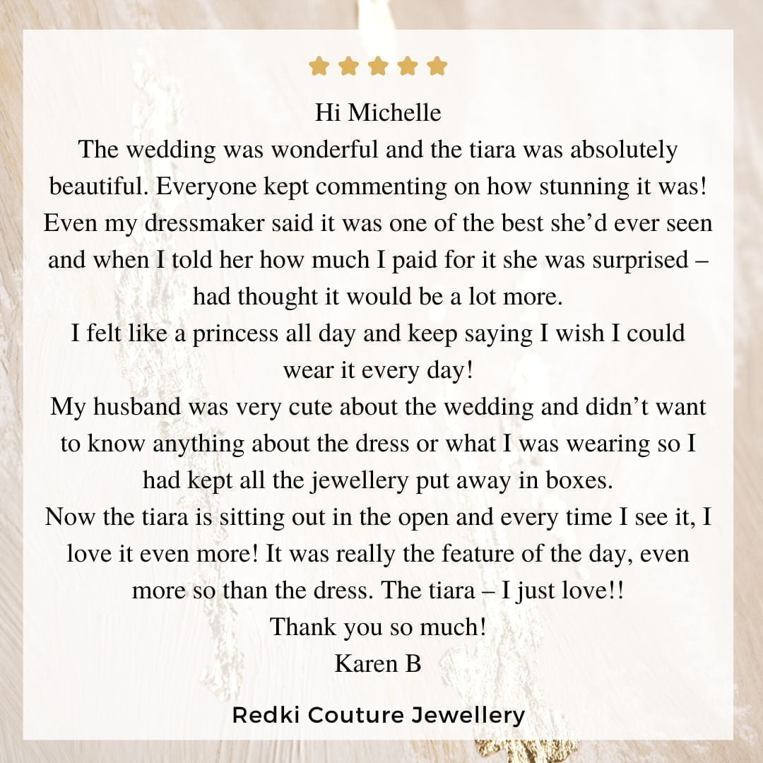 Customer 5 Review, Redki Couture Jewellery